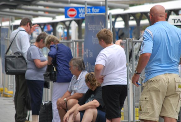 Passengers were evacuated from Perth domestic airport after a security scare.