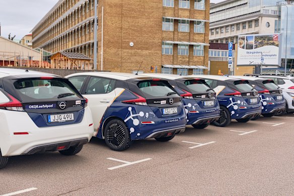 Electric vehicles are becoming the main  feature of European car rental fleets.