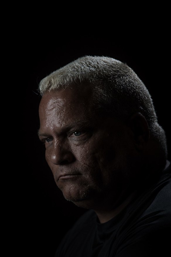 Mervyn Eades, founder of Ngalla Maya, an employment and support agency for ex-prisoners. Mervyn started the agency after his brother Donald hung himself while in prison.