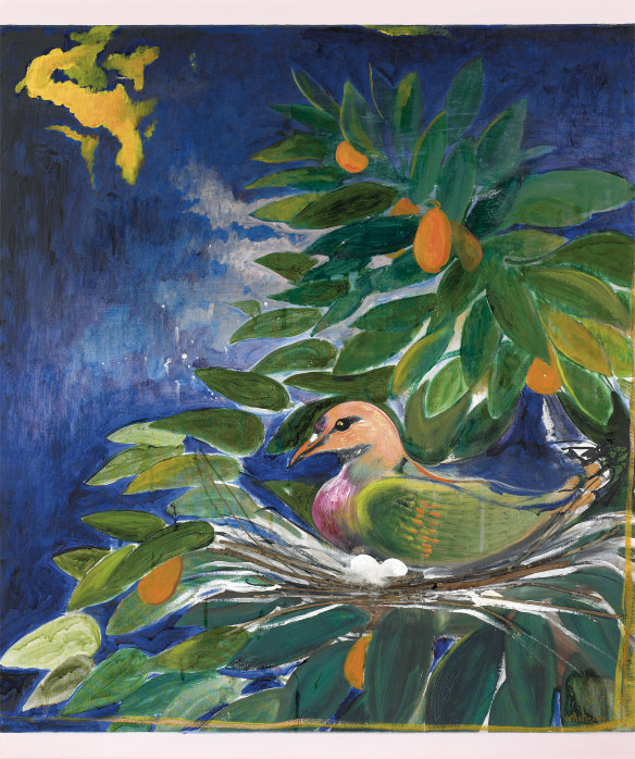 Brett Whiteley’s The Dove in the Mango Tree (1984).