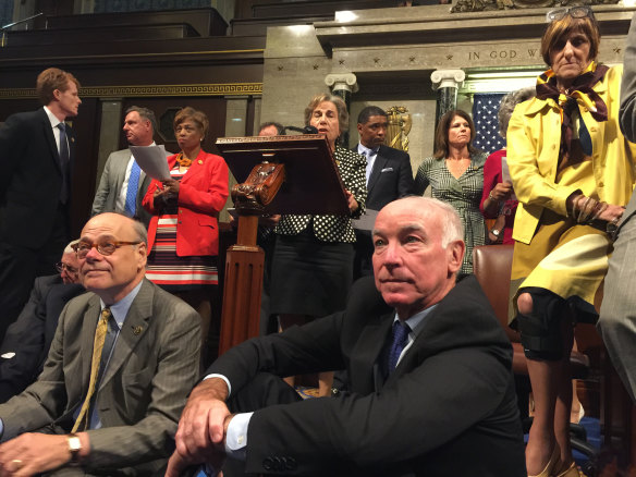 US congressman Joe Courtney (bottom right) is the co-chair of the Friends of Australia Caucus in Washington.