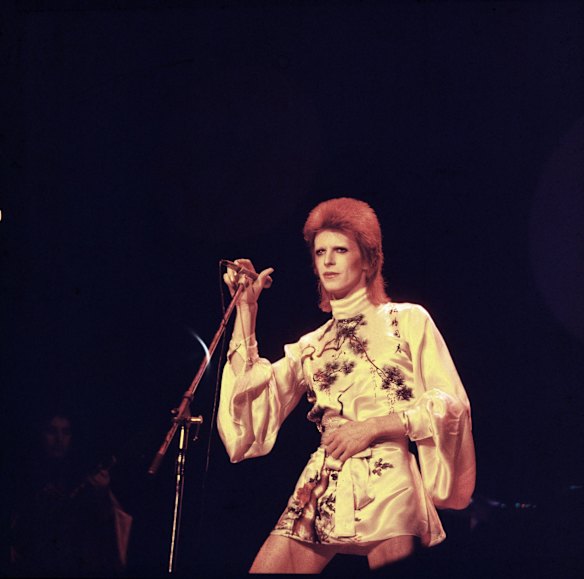 David Bowie 1970's Ziggy Stardust period.