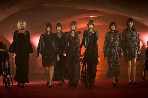 The Myer autumn 2017 launch held in the car park underneath the University of Melbourne.