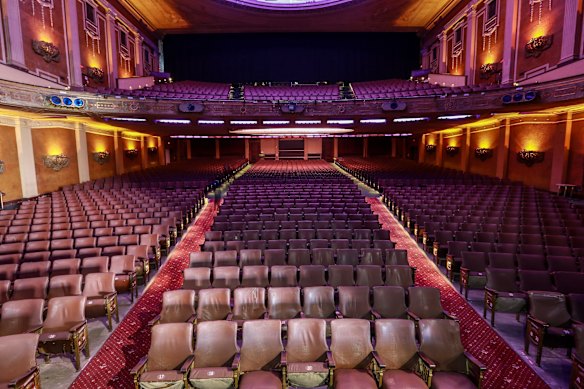  A general view of the The Palais Theatre in St Kilda under renovation, which reopens this month after $20 million building works funded by Port Phillip Council and the Victorian Government on May 16, 2017 in Melbourne, Australia. (Photo by Wayne Taylor/Fairfax Media)