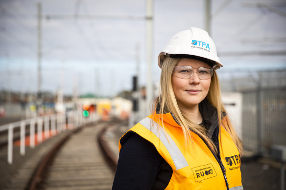 Dannielle Walz founded a training company helping to get women ready for careers in rail.