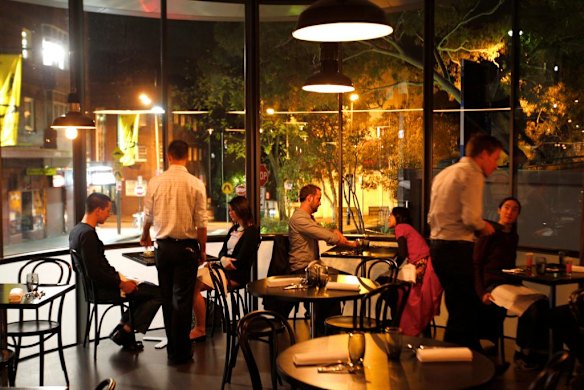 Dining Room for Chef Grant King's Gastro Park.