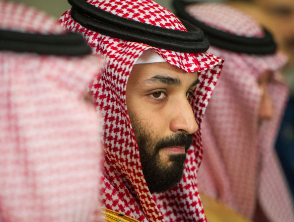 Dark side: Saudi Crown Prince Mohammed bin Salman.
