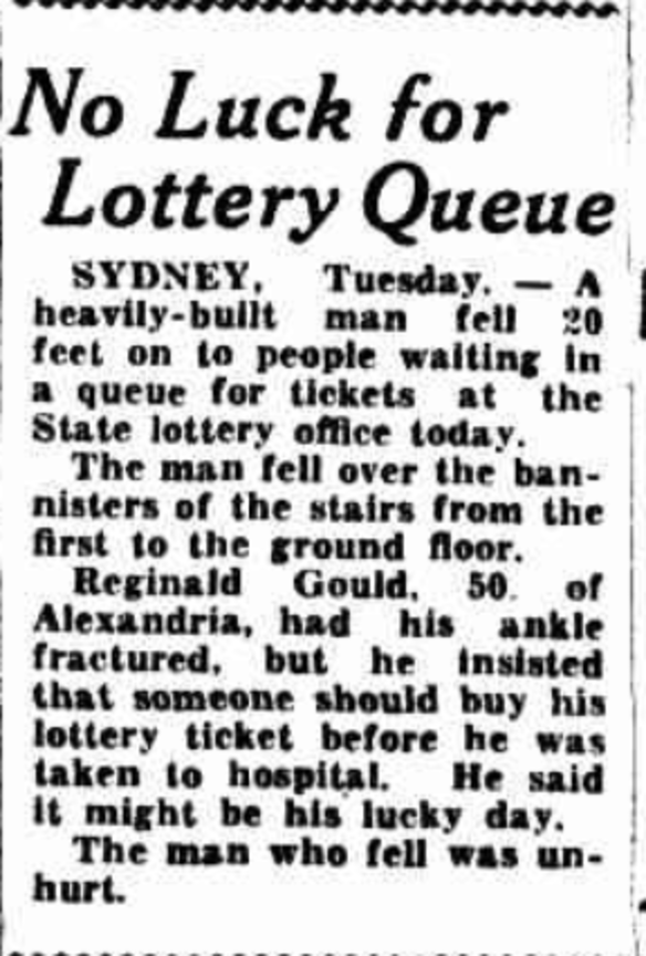 The Age, on this day in 1950. 