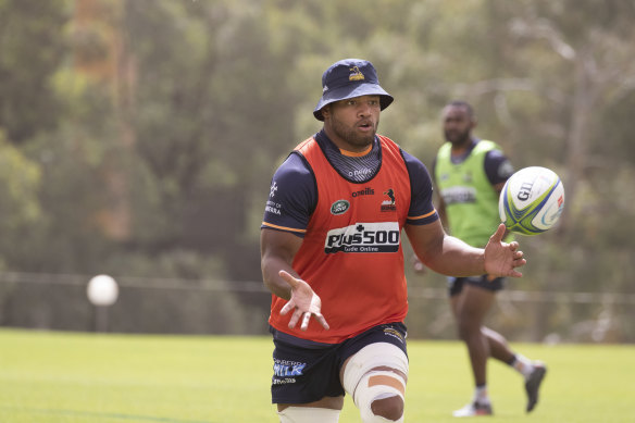 Rob Valetini is hoping to make an impact in his second Super Rugby season.