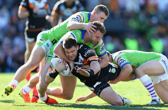 NRL: Raiders v Tigers
