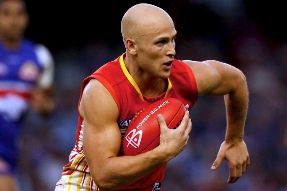 Game changer: Gary Ablett had a brilliant 2013 campaign. but even he couldn’t drag the Suns into the finals.