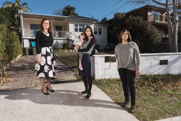 Elizabeth Trotter and her neighbours are concerned that a proposed boarding house will strain local infrastructure. 