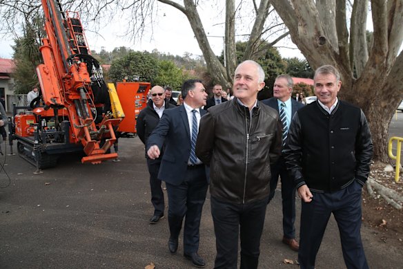 Prime Minister Malcolm Turnbull visited SMEC in Cooma