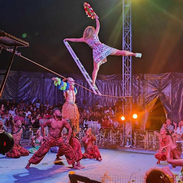 The Fijian Flying Circus, part of the lineup for the 2026 Darwin Festival.