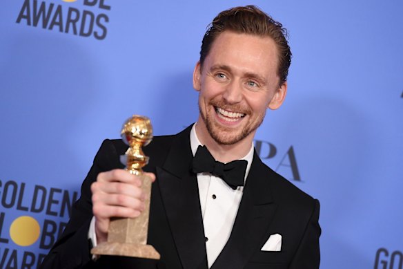 Tom Hiddleston, <i>The Night Manager</i>: Best performance by an actor in a limited series or a motion picture made for television.