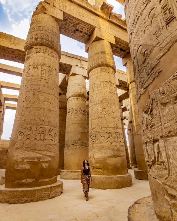 Karnak’s brooding, monumental size intimidates and astounds.