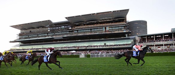 Black Caviar makes history by winning the TJ Smith Stakes at Royal Randwick.