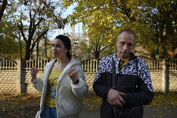 Ala and Ruslan Mardziavko lost their 11-year-old son Artem. He was killed from injuries sustained when a missile hit their apartment building in Mykolaiv. Artem's bedroom was on the ground floor and he was trapped for seven hours in the rubble before being rescued. He later died in hospital.