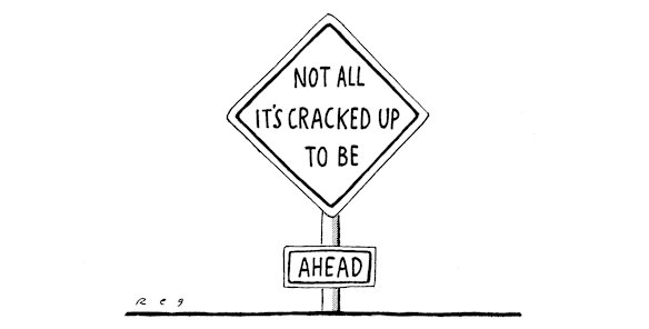 Illustration by Reg Lynch.