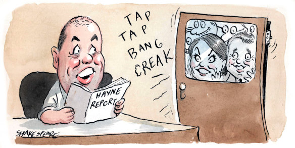 Treasurer Josh Frydenberg and Labor's Chris Bowen should expect heavy lobbying following the royal commission. Illustration: John Shakespeare