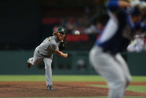 Australian pitcher Matt Williams.