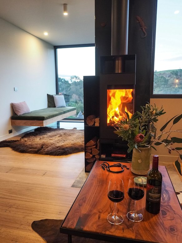 Clifftop at Hepburn's new villas are constructed from converted shipping containers.