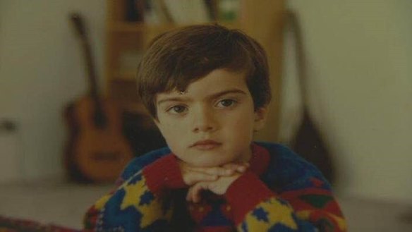Sam Dastyari at age of 5, when he immigrated to Australia from Iran. 