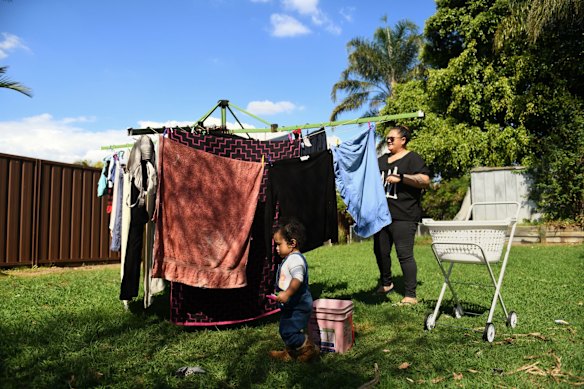 Lisa Te Tai is preparing to fly to New Zealand with her granddaughter Manaia Taalili.