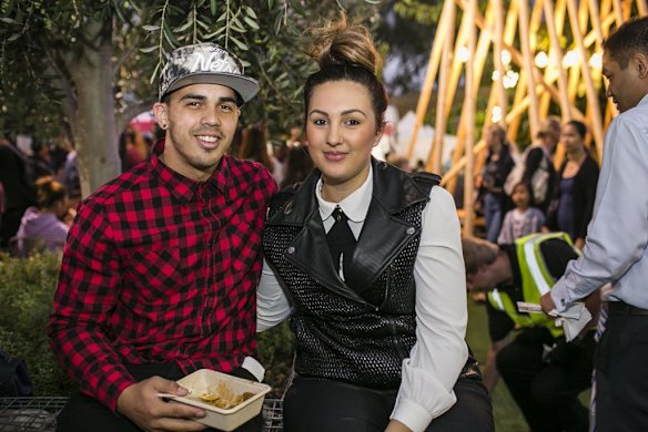 Opening night of WAtoday Night Noodle Markets
