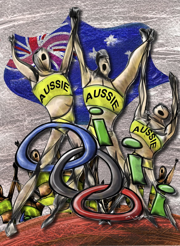 ‘Aussie, Aussie, Aussie, Oi! Oi! Oi!’ has become our Olympic - and sporting - anthem.