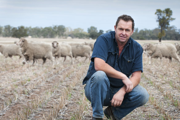 Sheep farmer Brian Klowss says proper care  of livestock is  of "the highest importance".