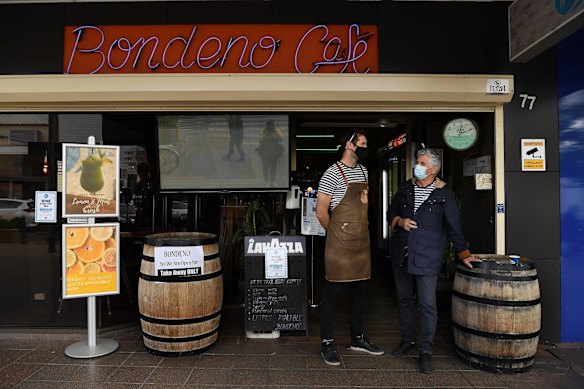 The Dizdarics reopened their cafe in Fairfield for the first time this week after a two-month shutdown, which began when the whole family - including Almir’s children and in-laws - were struck down by COVID after a positive case visited. It took weeks for Mr Dizdaric to recover from his exhaustion. He tells this to customers who are hesitant about vaccination, although he thinks most people are getting the message.