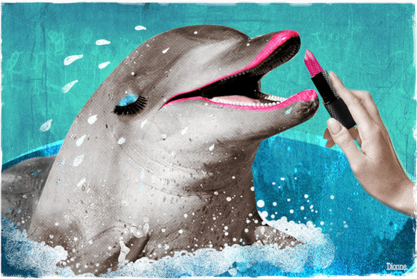 Anti-ageing is out, and dolphin skin is in.
