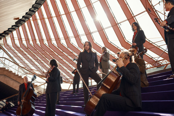 Tim Minchin and the Australian Chamber Orchestra.