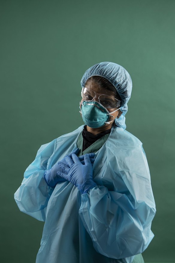 Dr Priya Nair, Director of ICU at St Vincent's Hospital, Sydney.