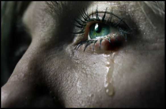 Crying often makes the most stoic people uncomfortable.