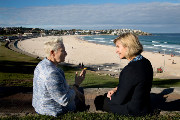 Zali Steggall has used independent MP for Wentworth Kerryn Phelps as a sounding board. 