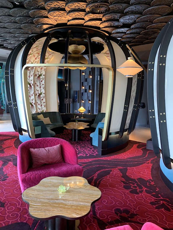 The Teahouse lounge at Crown Sydney.