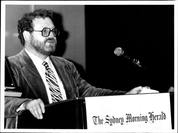 Ross Gittins in 1984.