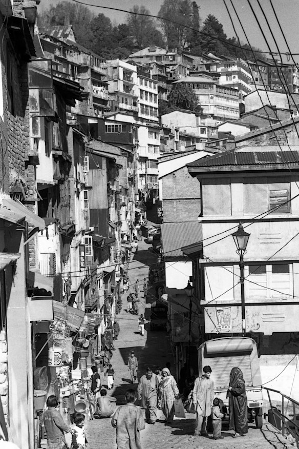 The town of Murree outside Rawalpindi.