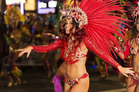Scenes from the parade.