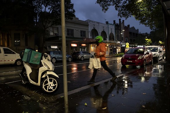 Daily life around Surry Hills as tough new lockdown restrictions come into force, due to rising COVID cases throughout the city.