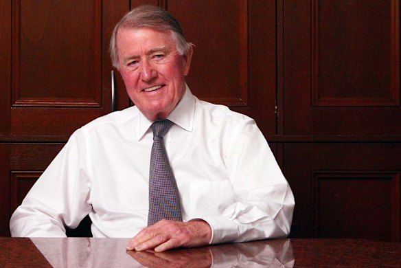 Former NSW premier Neville Wran in 2006.