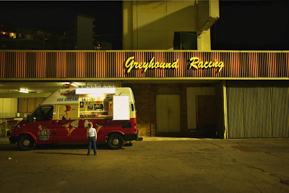 Ice cream truck at Wentworth Park.