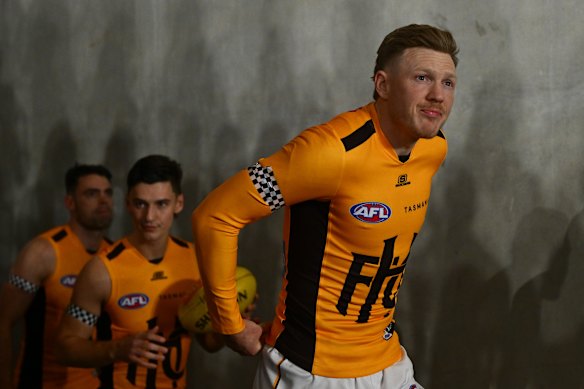 Ready to go: Hawthorn skipper James Sicily says the Hawks have what it takes to knock over Greater Western Sydney on Saturday.