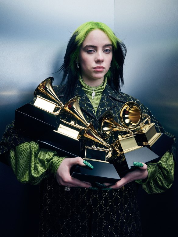 Eilish cleaned up at the Grammys in January. At one point, however, she said the impact of fame made her feel like she was “in jail”.