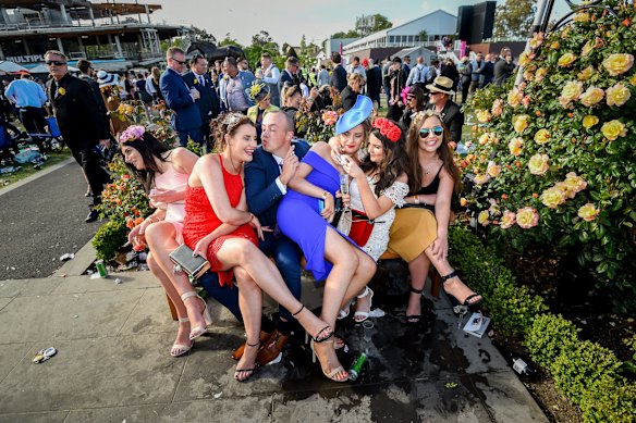 Flemington after the final race