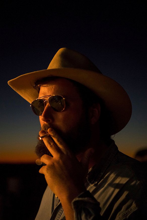 Sunset in the Diamantina. 