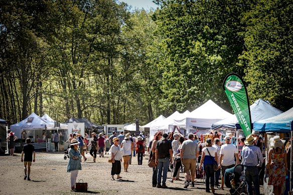 The Lost Trades Fair at Kyneton Racecourse.