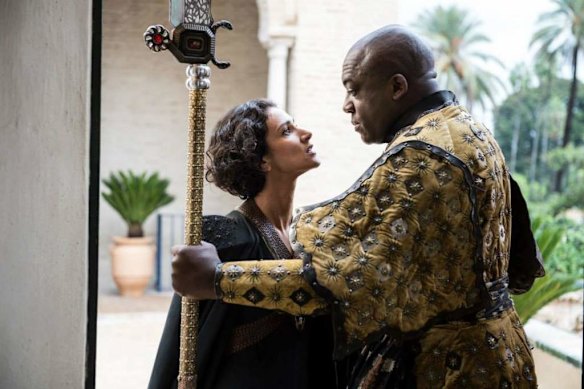 <i>Game of Thrones</i> season 5: Ellaria Sand and Hotah.